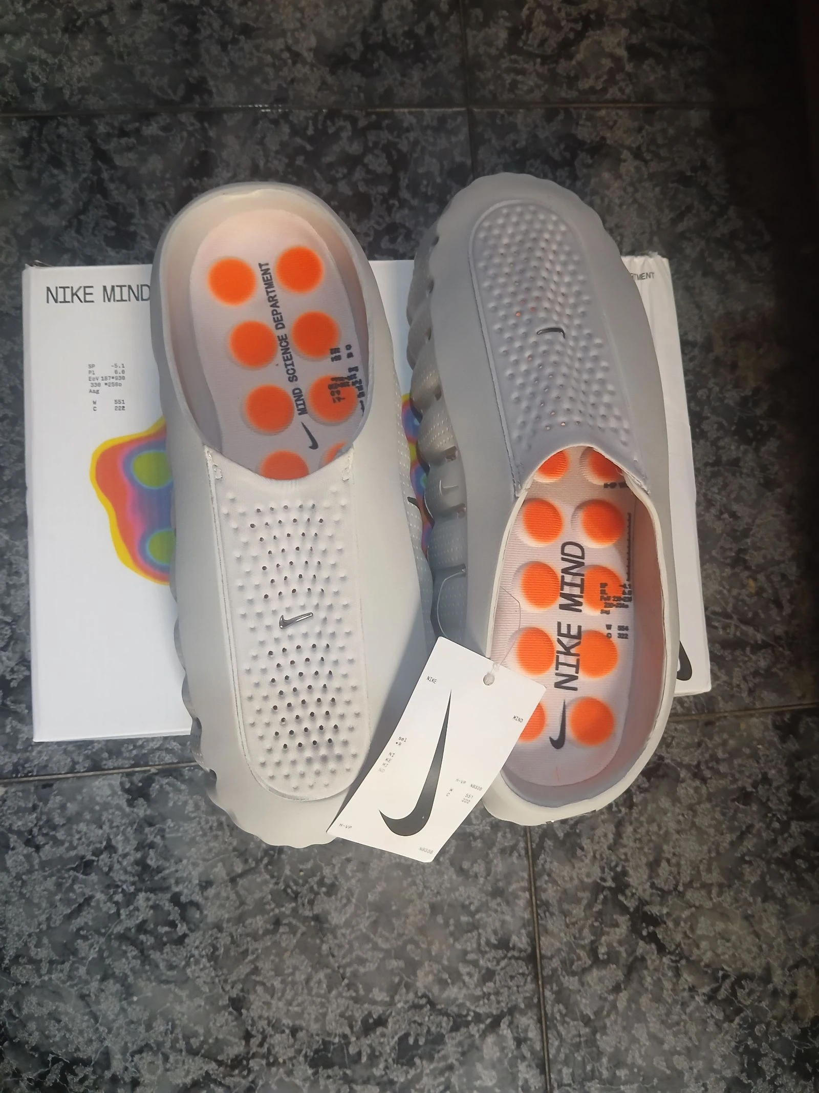 Nike Mind 001 Blancas-Naranjas – photo 6